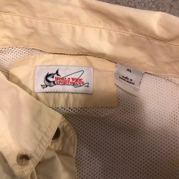 World wide sportsman mens XL fishing long sleeve - Picture 4 of 4